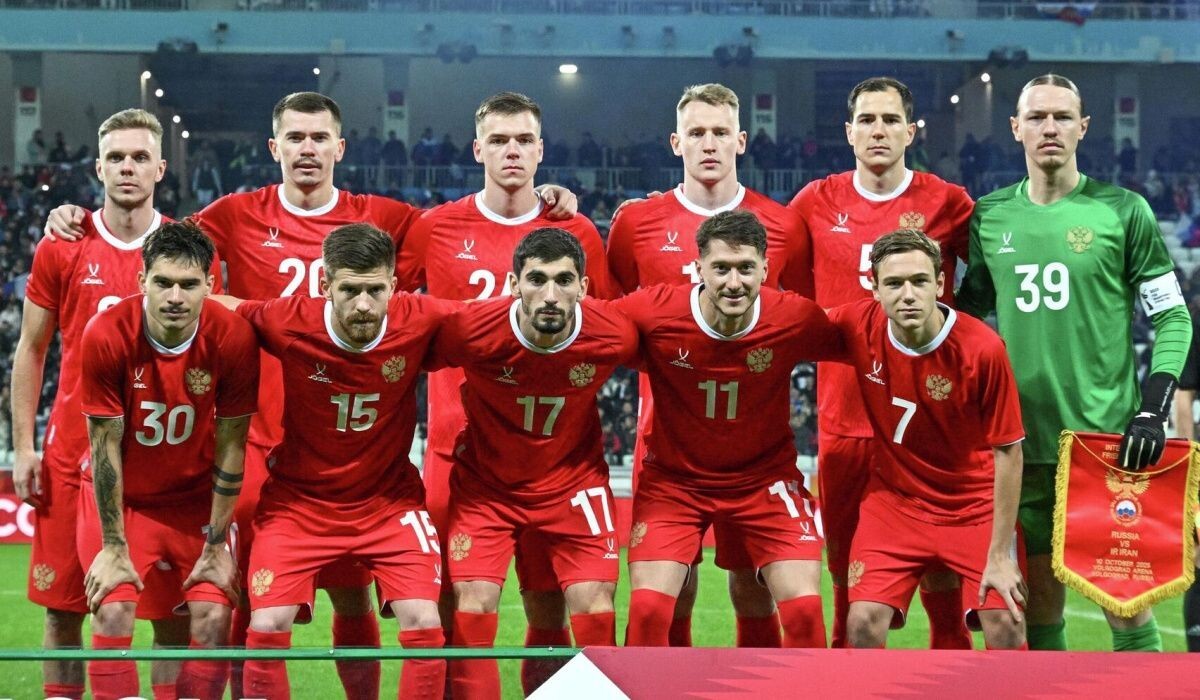     Сборная России. Источник: © РИА Новости Автор фото: Сергей Бобылев