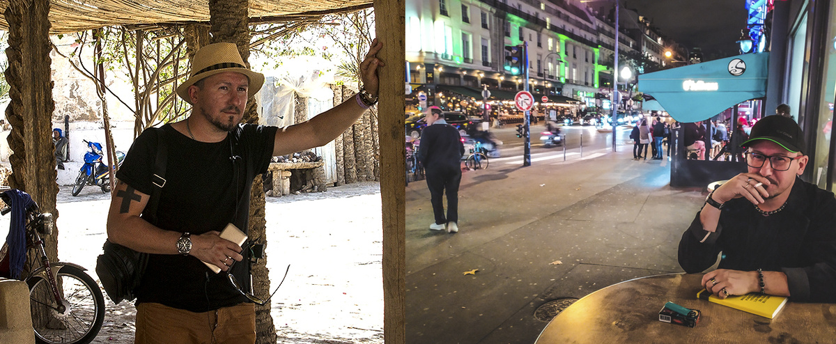 И в Африке, и в Париже.