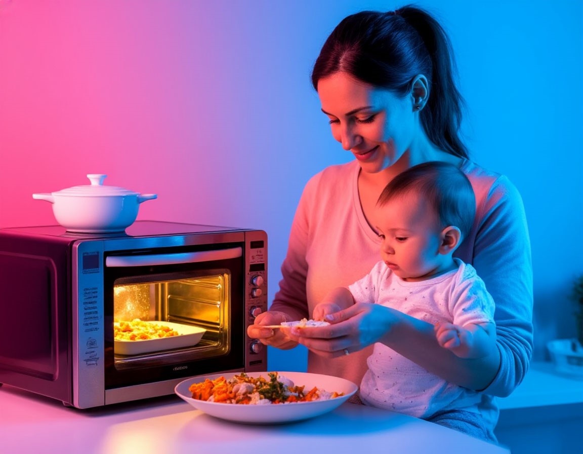 Можно ли греть в микроволновке детям?