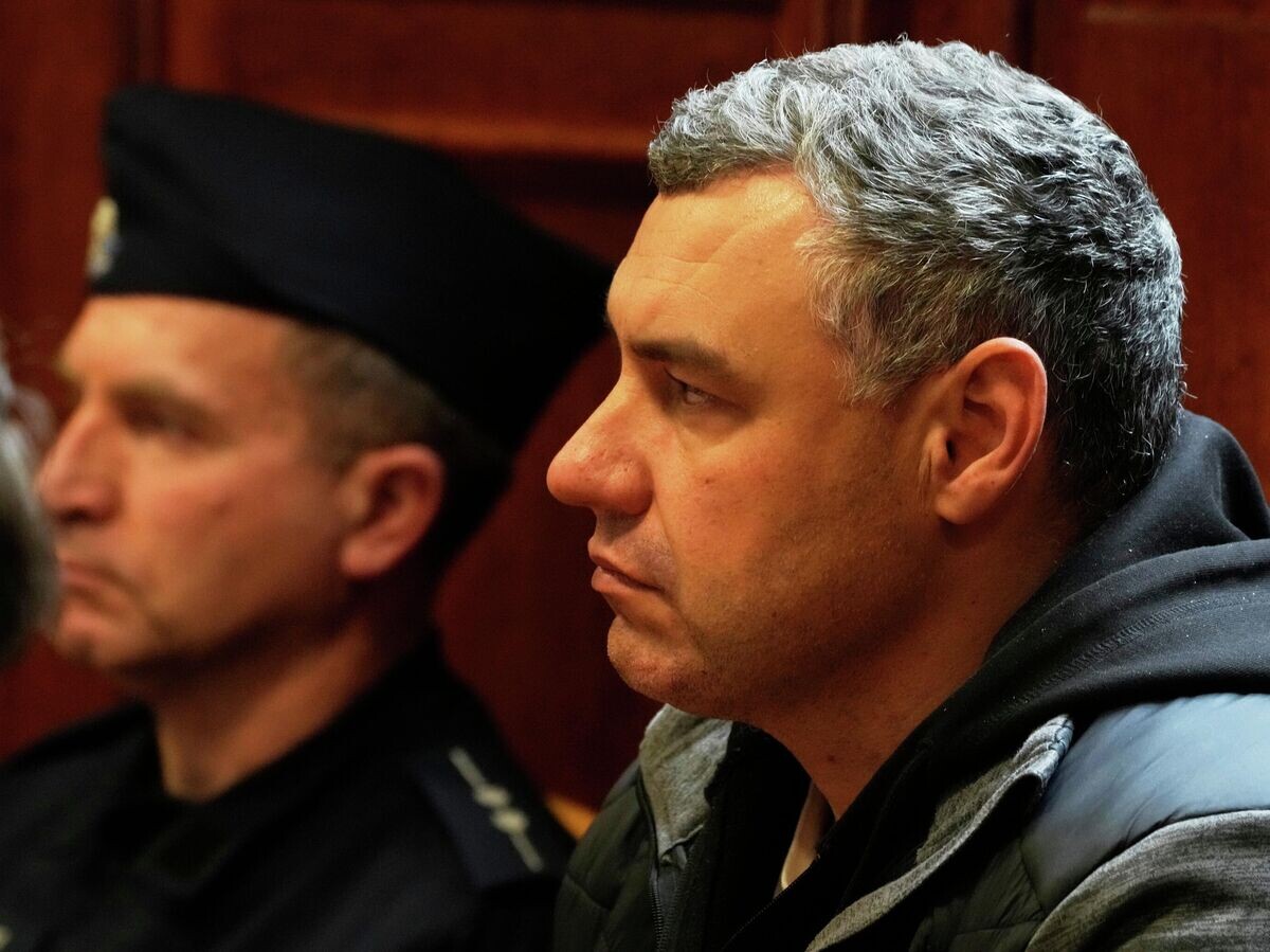    Владимир Журавлев, подозреваемый в теракте на "Северном потоке", в зале суда в Варшаве© AP Photo / Czarek Sokolowski