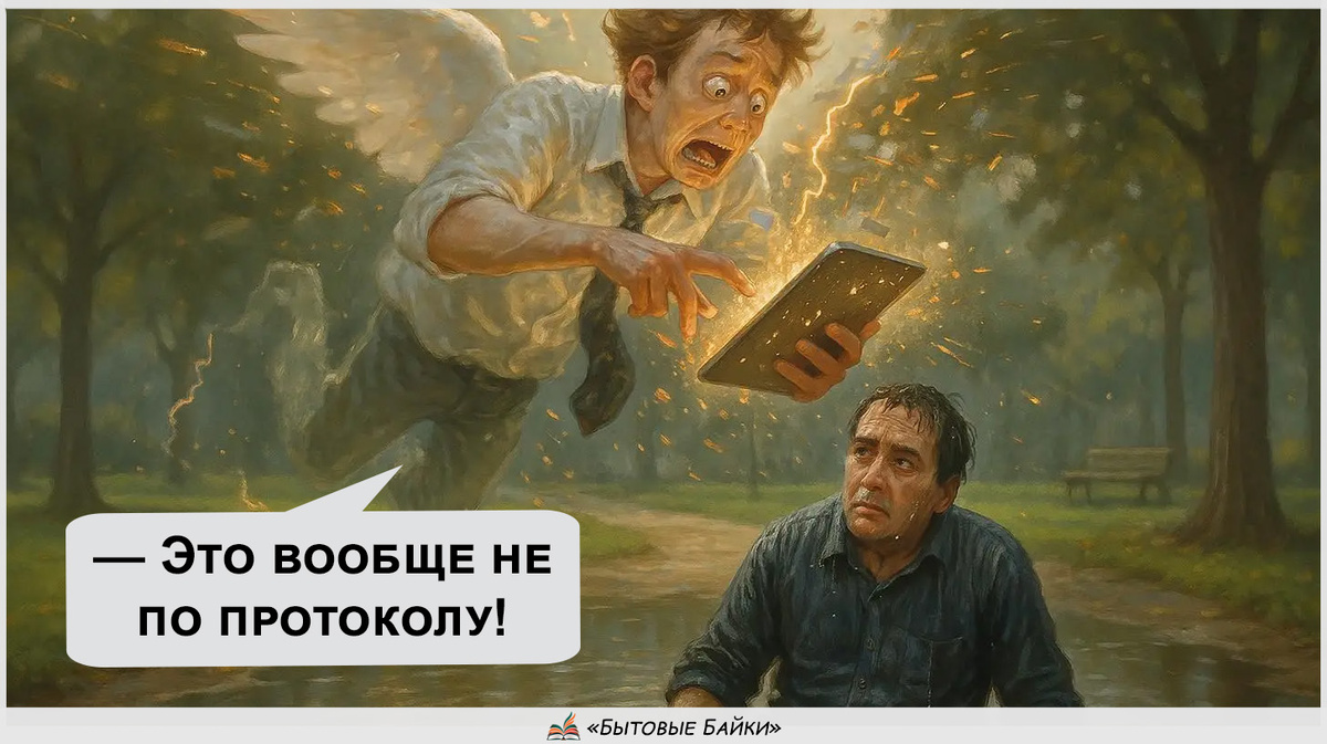 Мой ангел-хранитель проходит стажировку - Рассказ