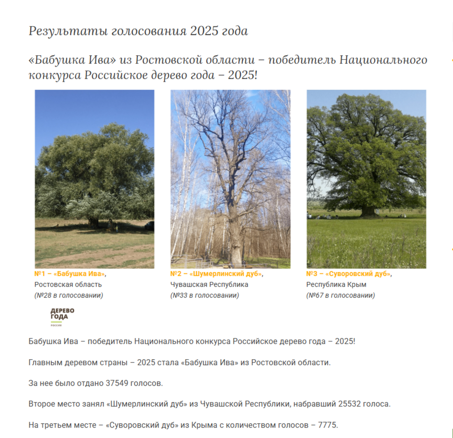 Информация с сайта конкурса