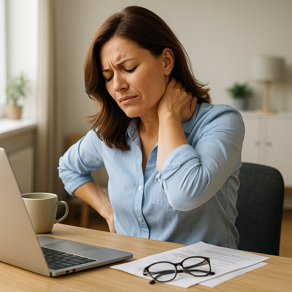 Сидячая работа и боли в спине - как сохранить здоровье за компьютером. Женское здоровье, офисная осанка, профилактика усталости.