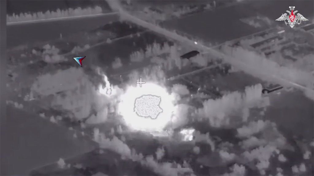    Скрин видео Минобороны РФ