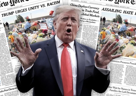    Трамп намерен получить $15 млрд с The New York Times за клевету