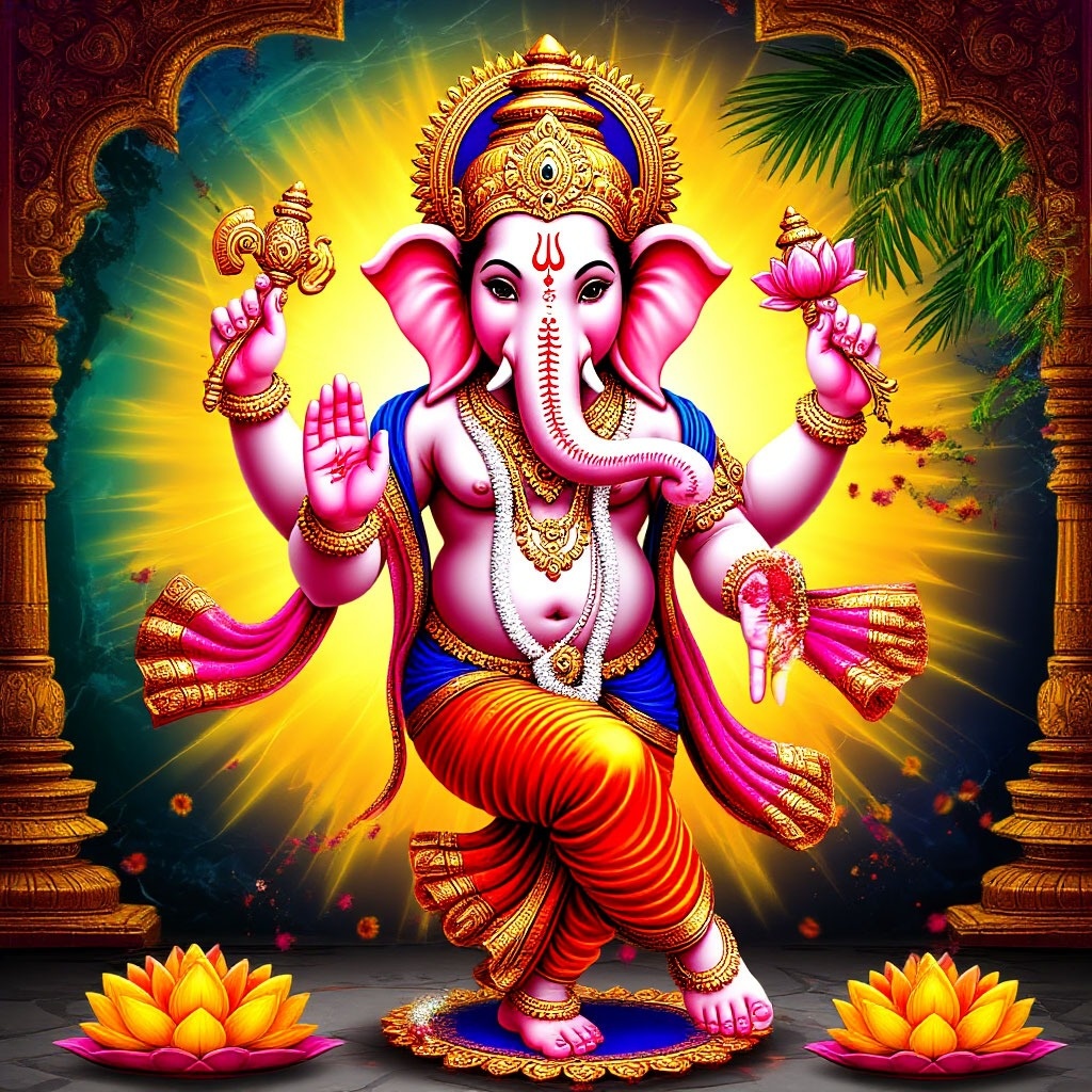 Ганеша, или Ганапати — в индуизме бог мудрости и благополучия