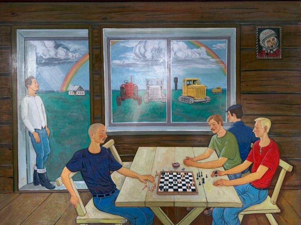     Шахматистка Анна Шухман приоткрыла загадку картины оренбургского художника Оренбуржье
📷    Шахматистка Анна Шухман приоткрыла загадку картины оренбургского художника Оренбуржье
