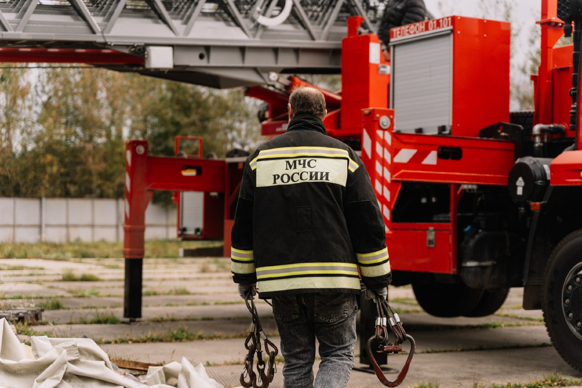 Испытания АЛ-34 во ВНИИПО МЧС