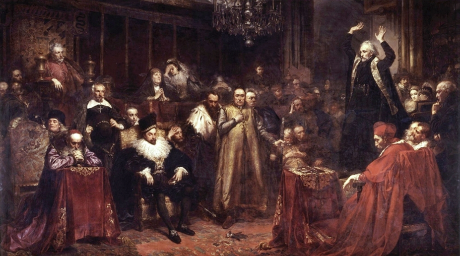 Ян Матейко. Проповедь Скарги. Из открытых источников