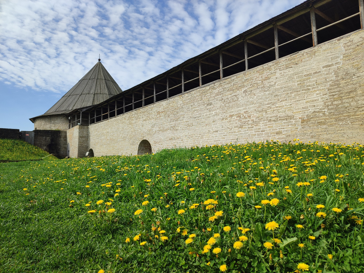 Ладожская крепость. Наши дни. 