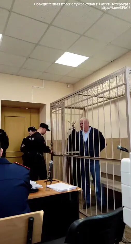    Александр Маслов. Фото: скриншот из видео объединенной пресс-службы судов Петербурга