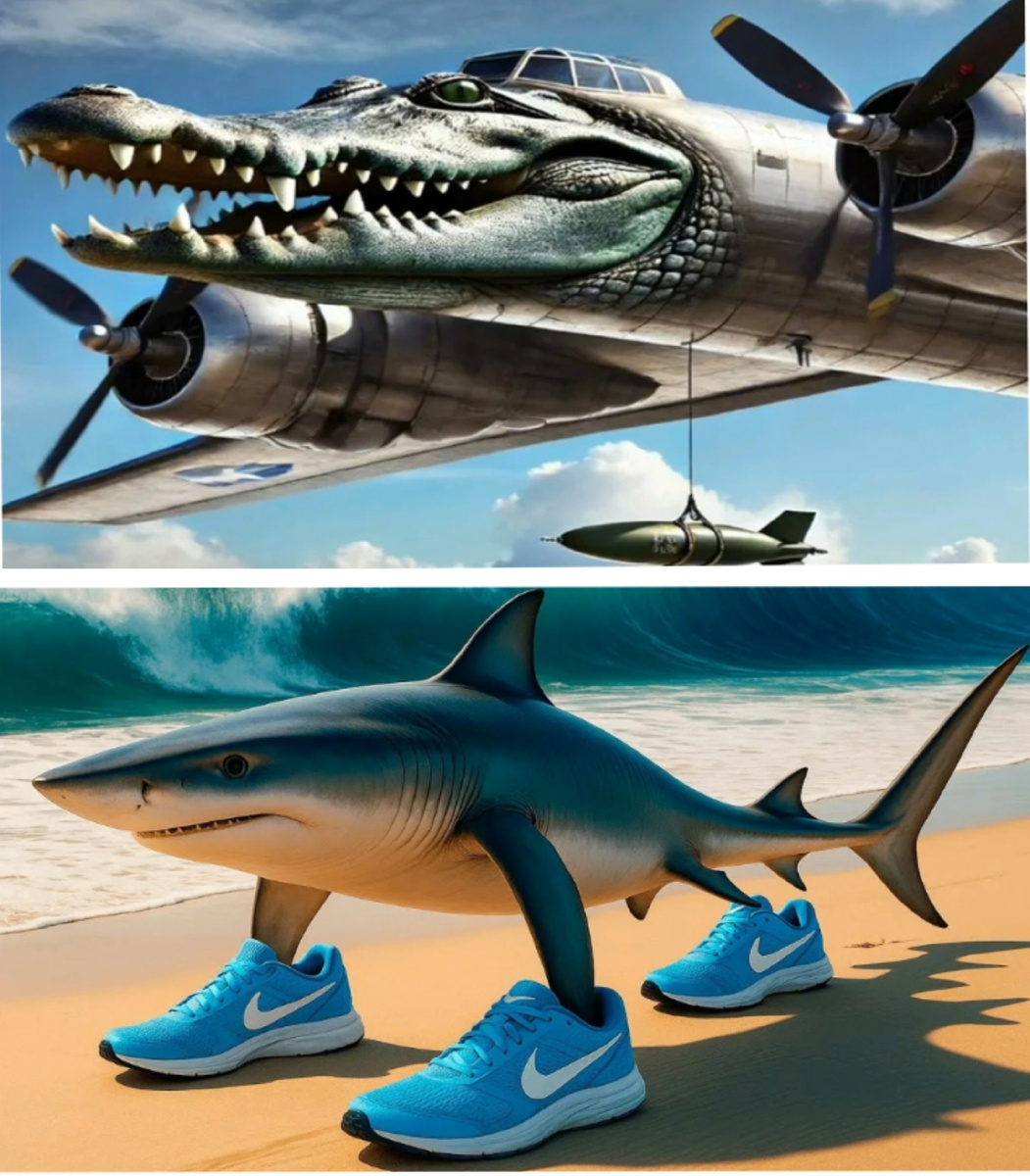 Открою секрет. Крокодилу придумали ещё в раннем Советском союзе )