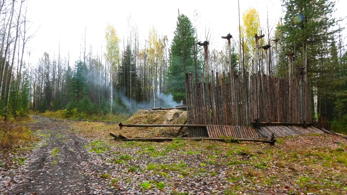    Как строили 8000 лет назад: в Югре воссоздают древнюю крепость