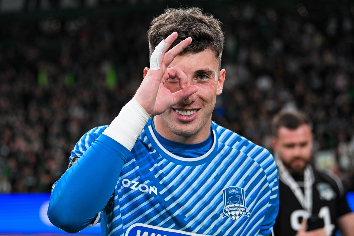    Станислав Агкацев. Фото пресс-службы ФК «Краснодар»