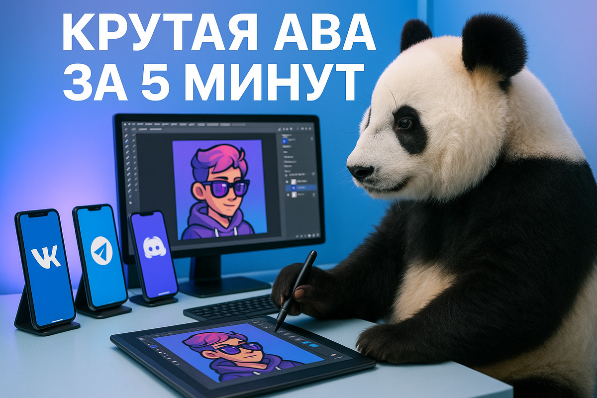    Как сделать аву для ВК, Telegram и Discord: быстрый способ без дизайнера admin
