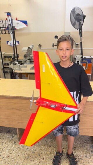 Александр Сиротин и летающее крыло