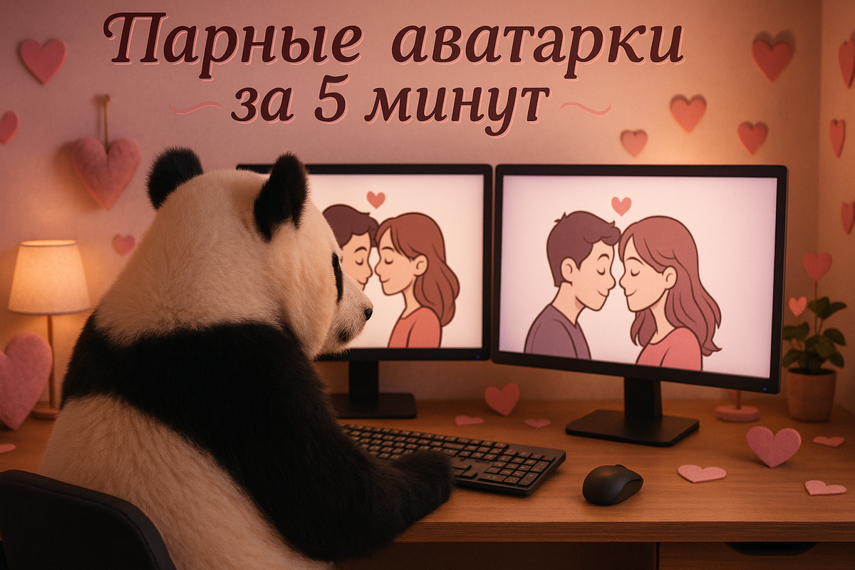    Парные аватарки для влюбленных: создаем в едином стиле за 5 минут admin