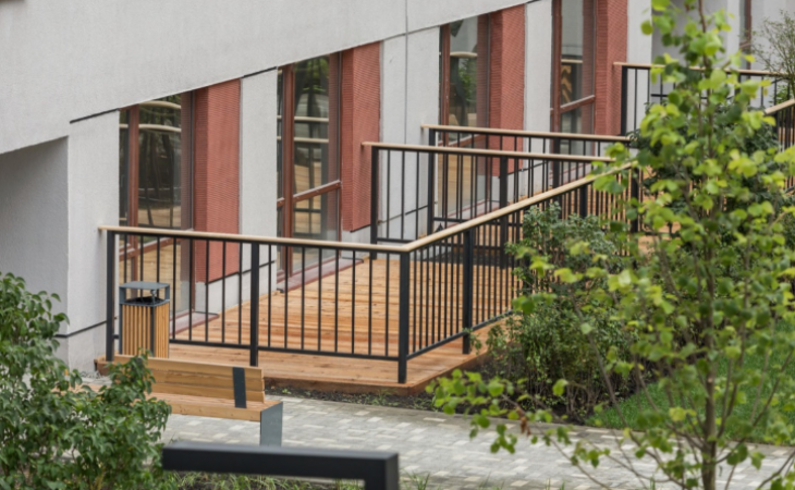 Квартира с террасой в ЖК "Ютссон". Фото: "Адалин"