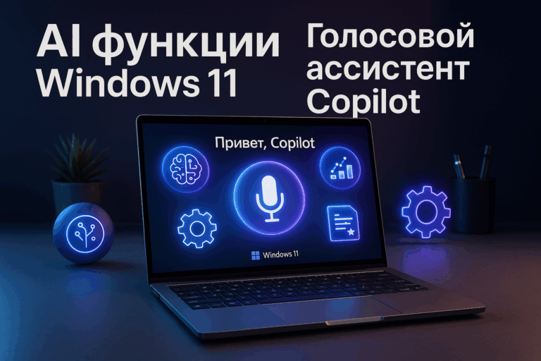    Откройте для себя AI функции Windows 11, включая голосовой ассистент Copilot и обновление для Windows Insider с экспериментальными функциями.