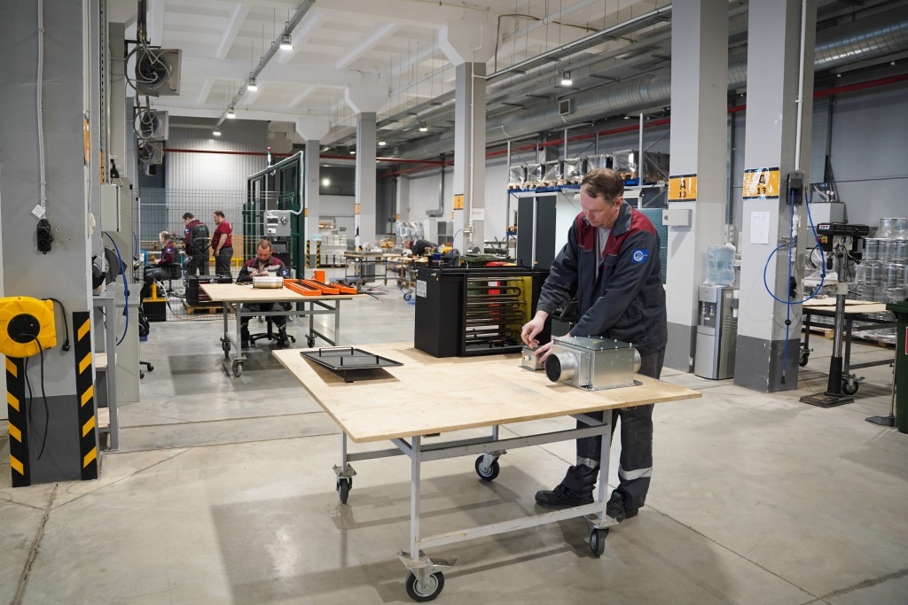 Тверское предприятие освоило производство калориферов и пожарных клапанов