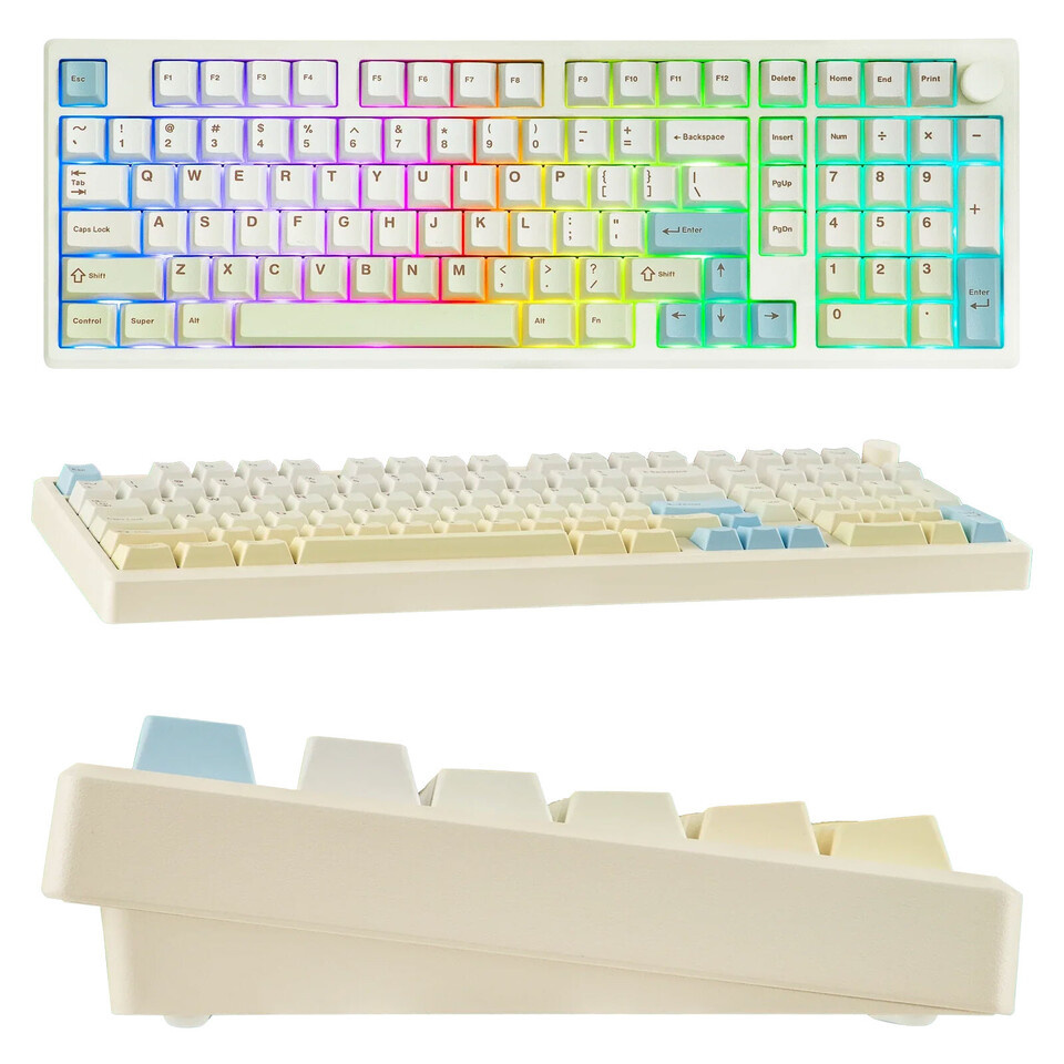    Epomaker показала Galaxy100 Lite с алюминиевым корпусом, АКБ на 8000 мАч и QMK/VIA