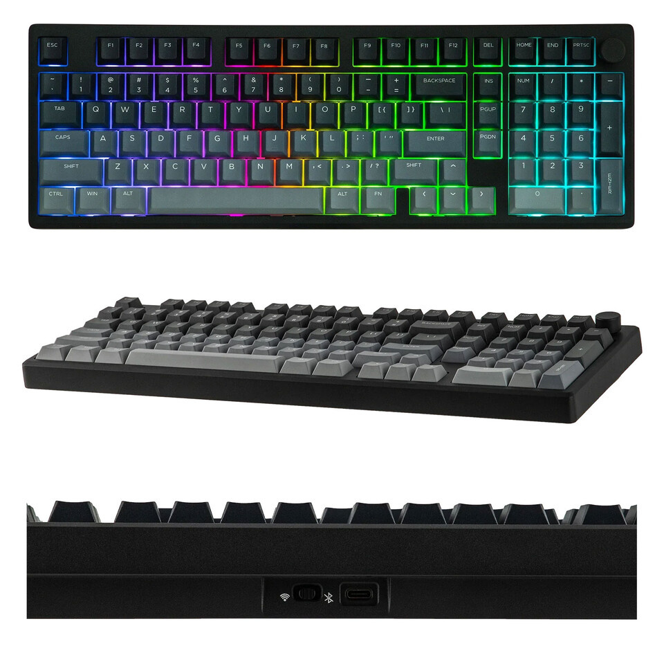    Epomaker показала Galaxy100 Lite с алюминиевым корпусом, АКБ на 8000 мАч и QMK/VIA