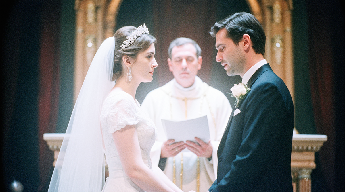 На свадьбе жених вдруг назвал другое имя