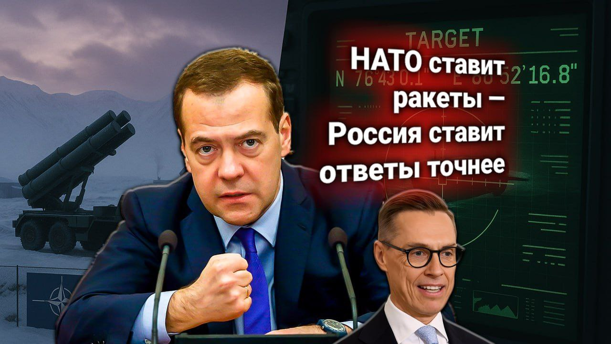 🧨 НАТО размещает тактические ракеты у границ России в Финляндии. Медведев: «Решения принимаются без промедления»