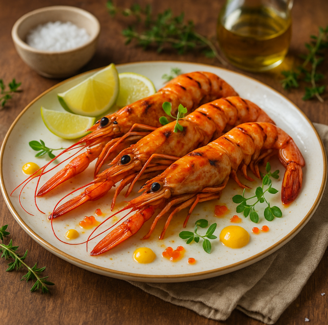 Лангустины на гриле рецепты от Дарики
