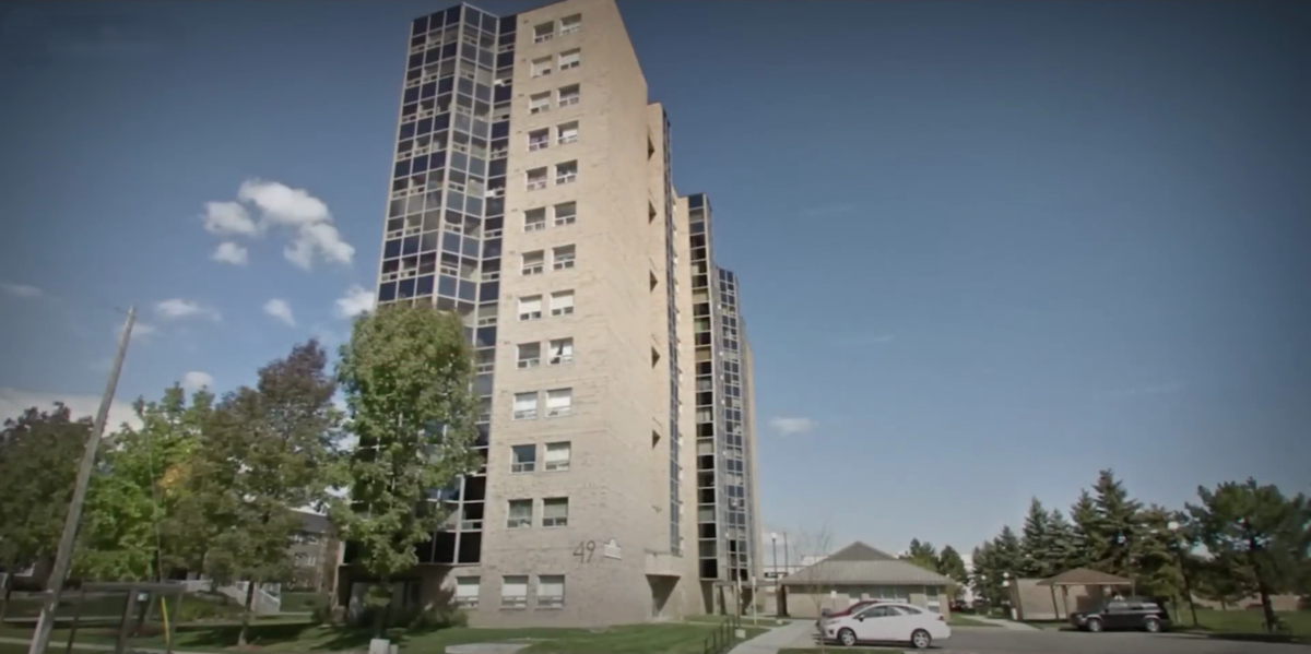 Дом, где произошла трагедия