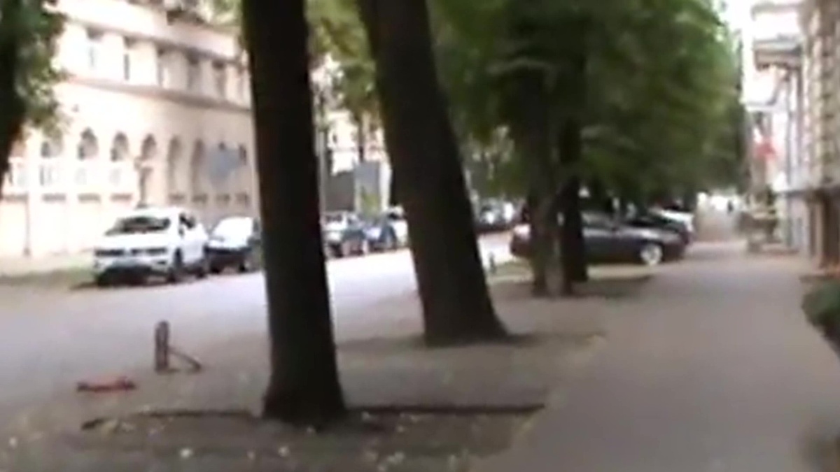 Личное фото 2018 г. Рига, Noliktavas iela (Складская улица). Идём к бывшему обиталищу Евгения на Muitas iela (Таможенная илица). 