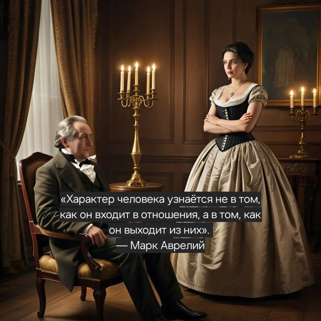 Слабость познаётся тогда, когда отношения изжили своё