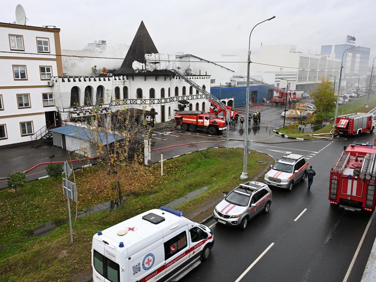   Пожар на производстве моторных масел в Подмосковье© РИА Новости / Михаил Воскресенский