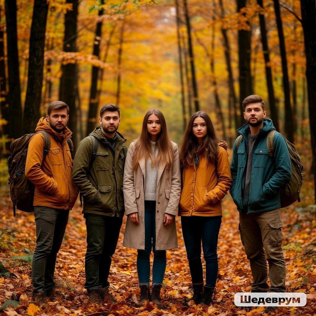 Группа туристов