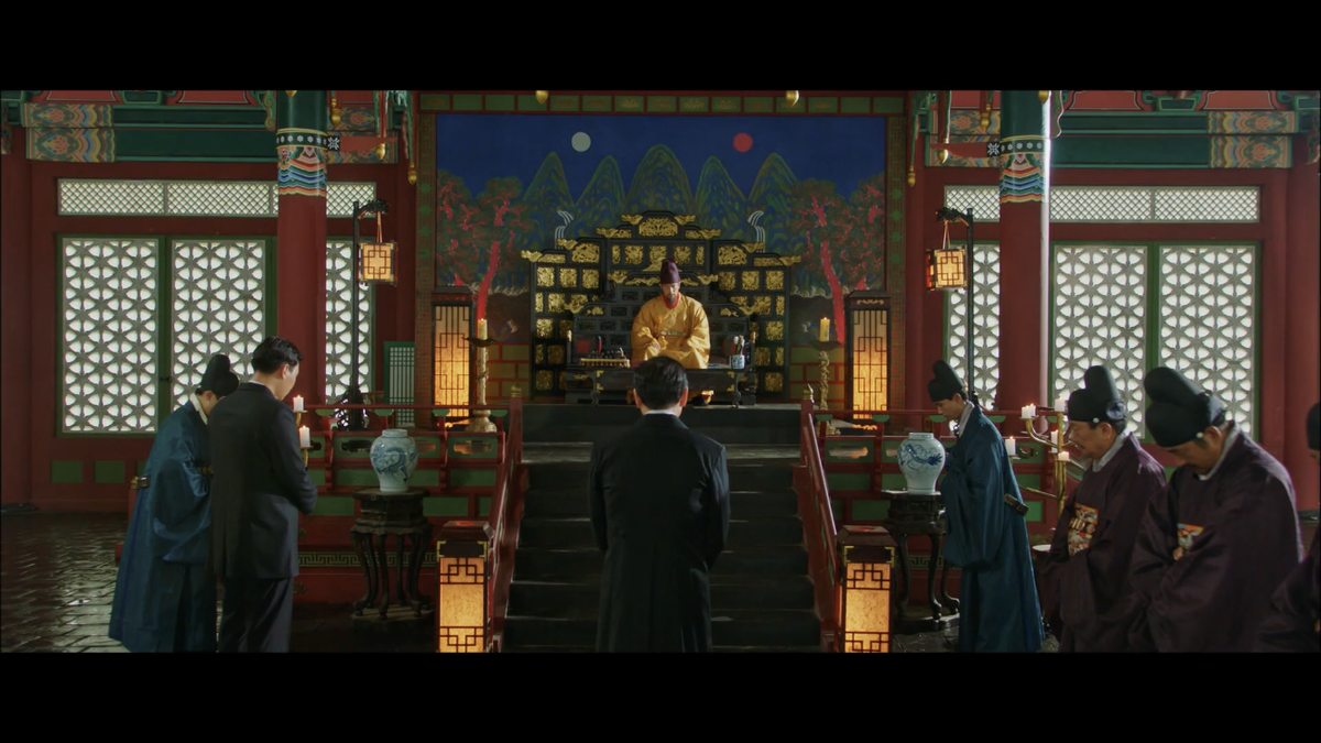 Кадр из дорамы «Мистер Солнечный Свет»