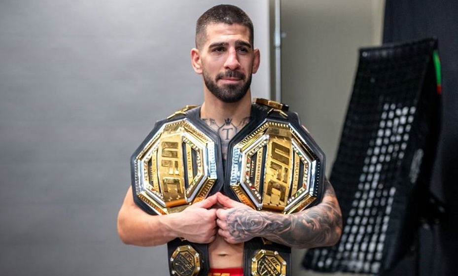    Топурия сместил Махачева с первой позиции в рейтинге UFC P4P. Фото: UFC