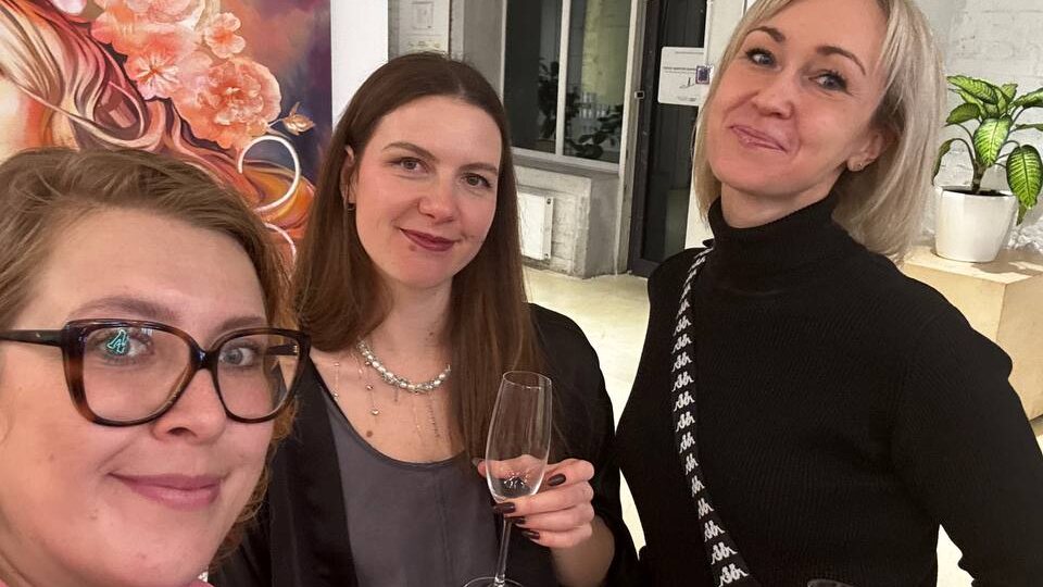 Сегодня на открытии выставки Harmony во Флаконе (2 этаж