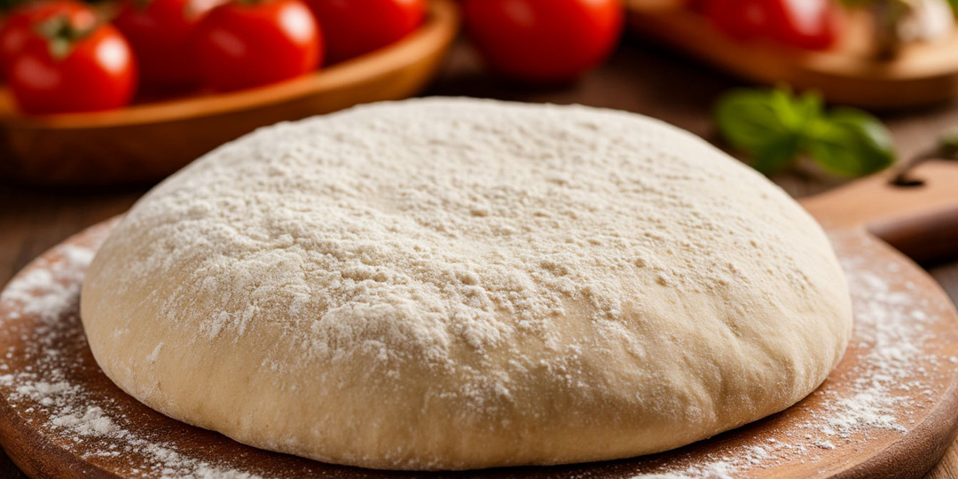 Тесто для пиццы без дрожжей.