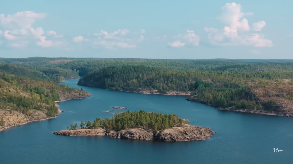   Скриншот из первой серии шоу