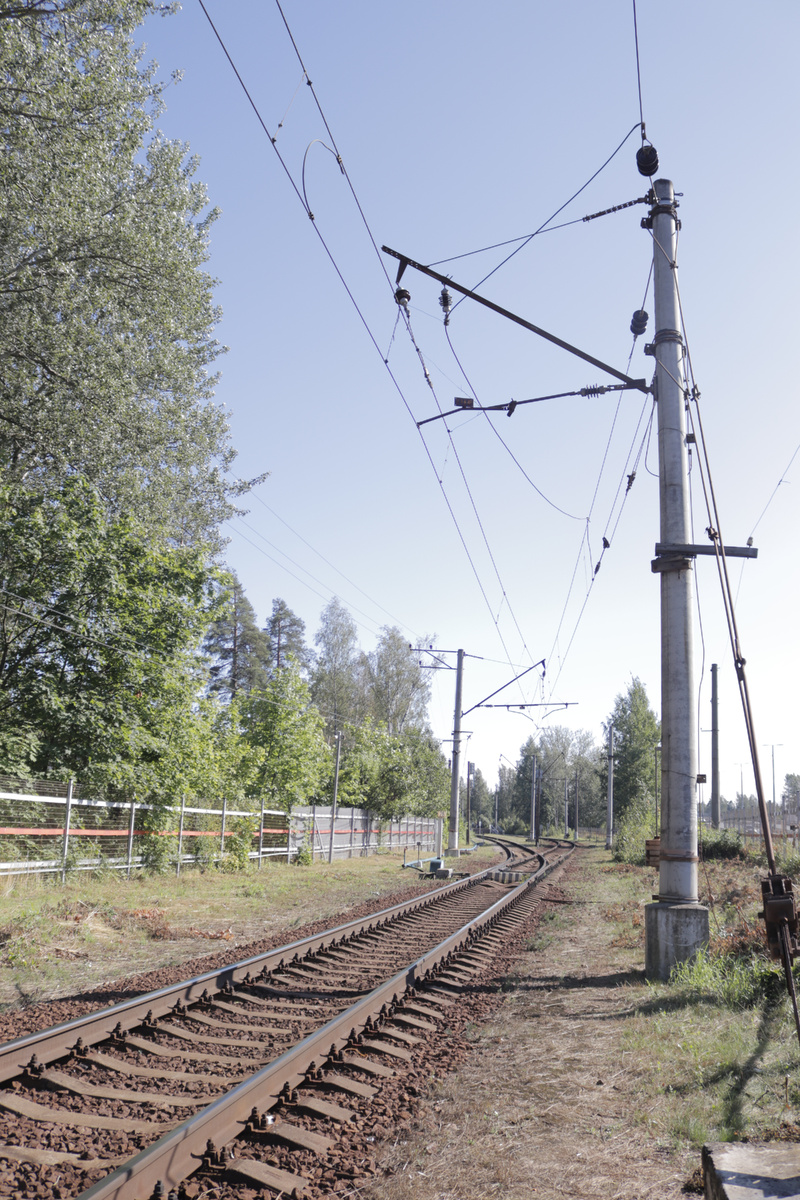 Северна горловина станции "Лисий нос"