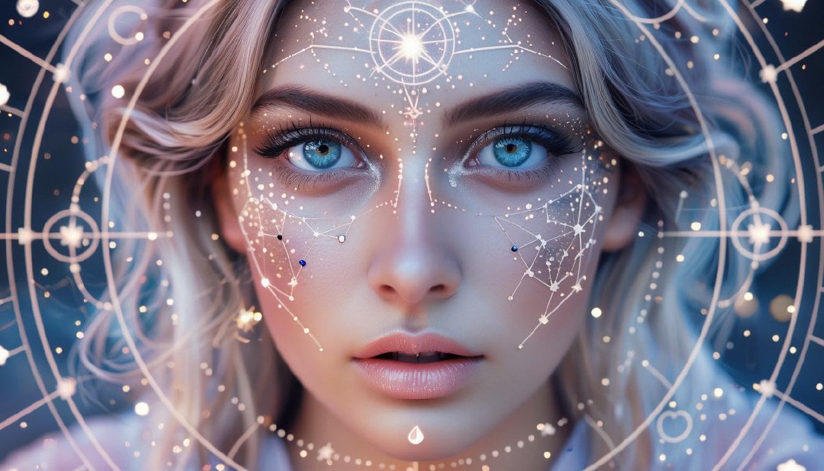 Астрология. Иллюстрация сгенерирована нейросетью