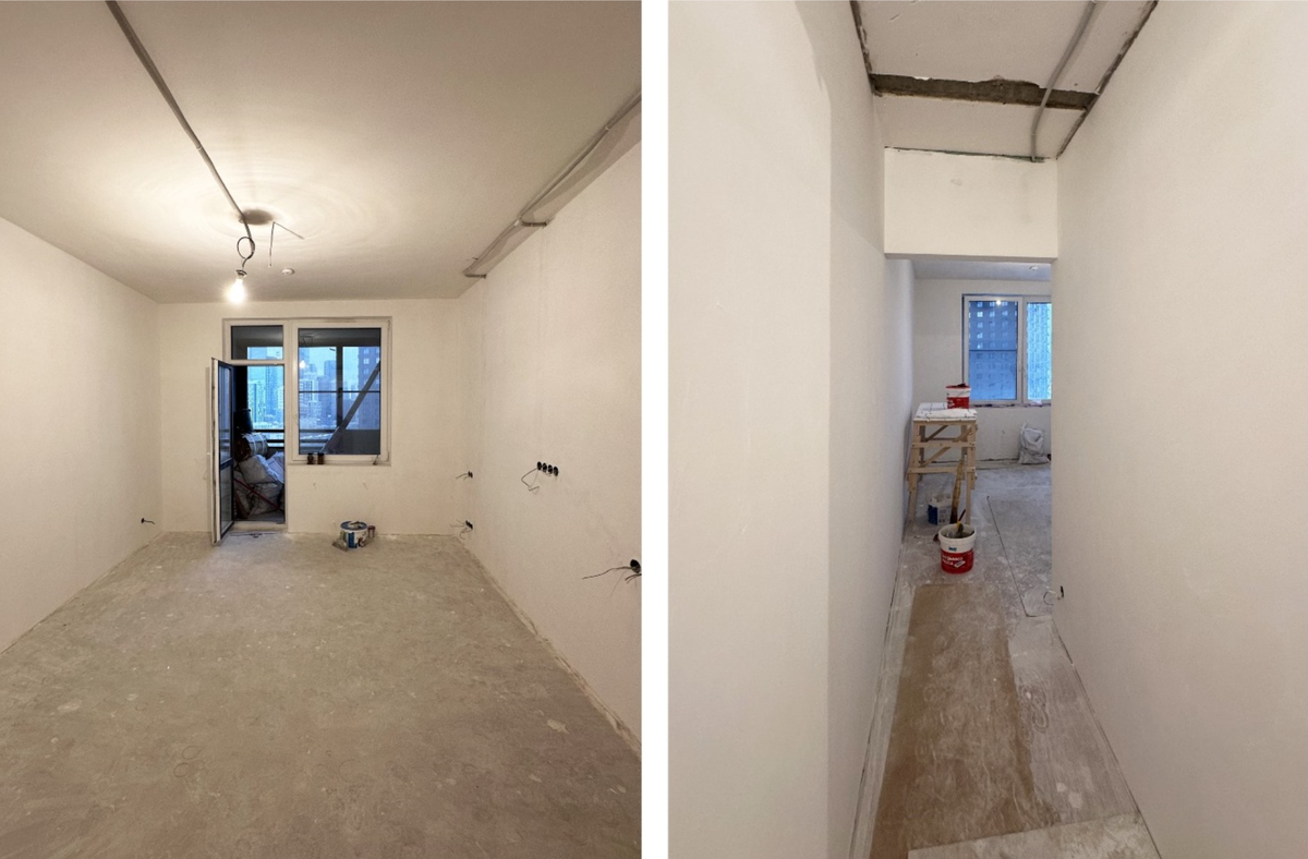 Состояние квартиры до ремонта