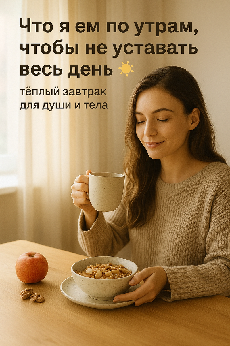 (мой любимый рецепт овсянки, который поменял утро — и настроение)