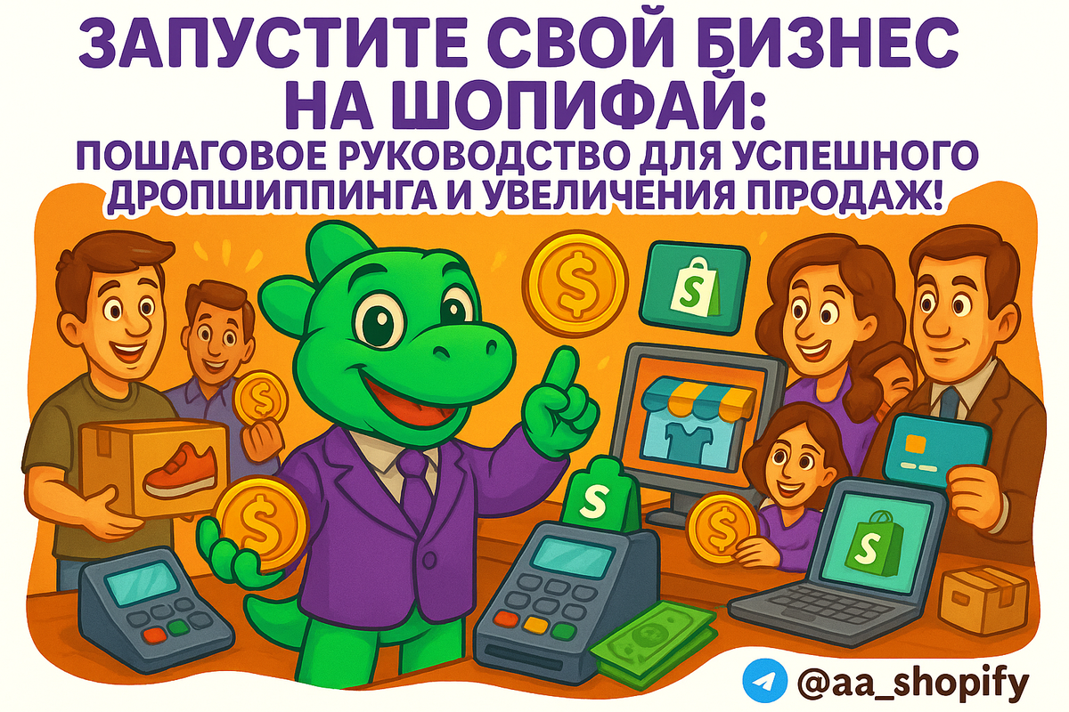    Запустите свой бизнес на Шопифай: пошаговое руководство для успешного дропшиппинга и увеличения продаж! aa_ecom