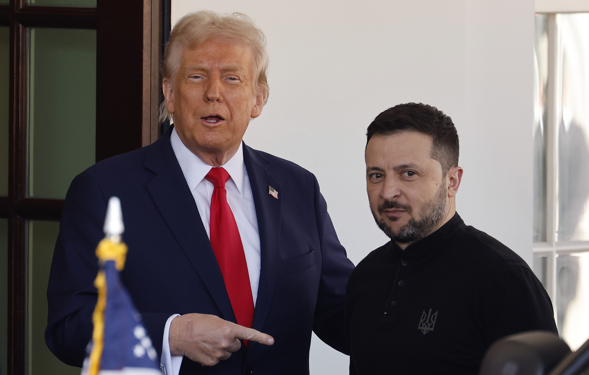    Президент США Дональд Трамп и Владимир Зеленский  Chip Somodevilla/Getty Images