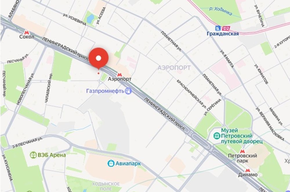    Как проехать в приемную комиссию для сдачи документов. / Фото: скрин карты Яндекс