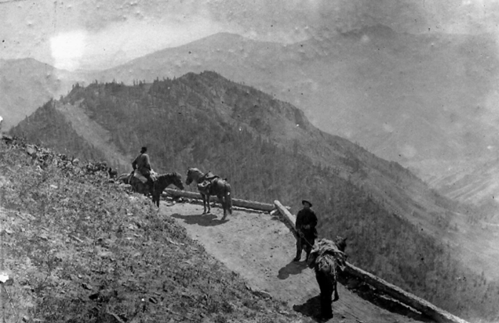 На перевале Чике-Таман.