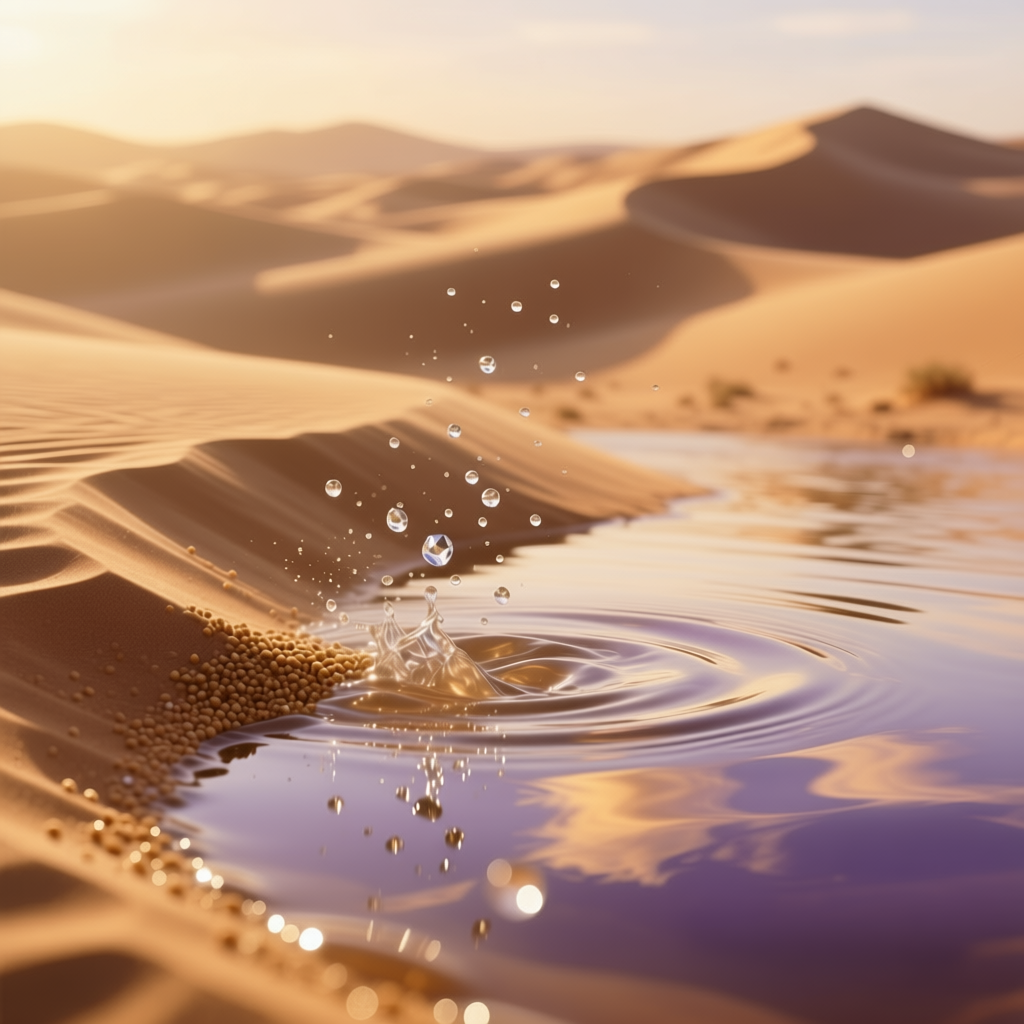 вода и песок