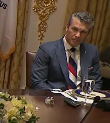    Пит Хагсет. Фото: стоп-кадр видео СМИ США