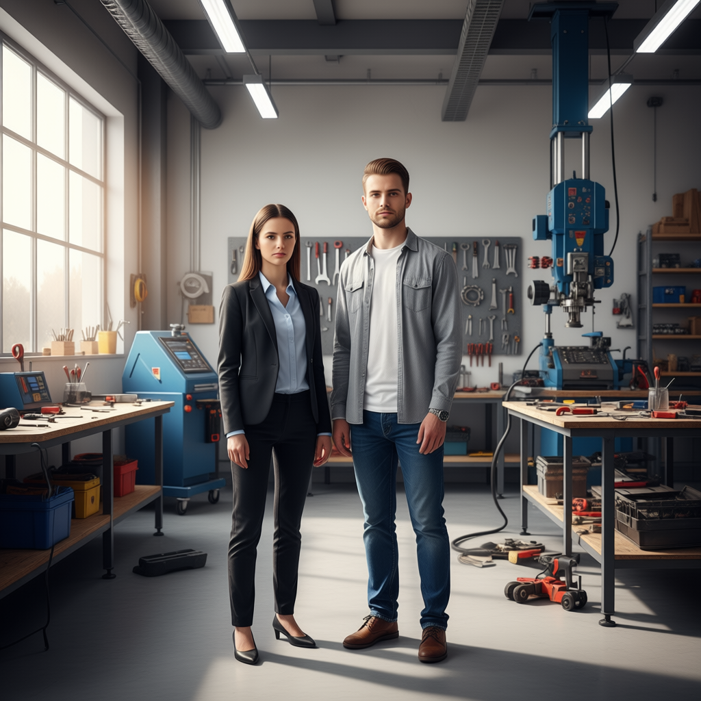 Фото начинающих предпринимателей от ИИ